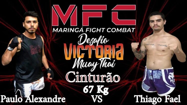 Lutador de Paranavaí disputará o cinturão do Maringá Fight Combat