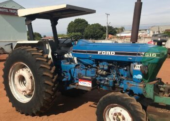 Trator furtado em Graciosa estava sendo vendido pela internet