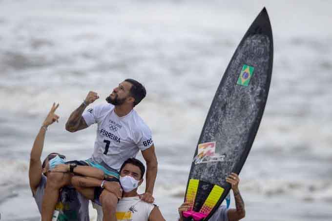 Da tampa de isopor ao ouro olímpico, a longa jornada de Ítalo Ferreira