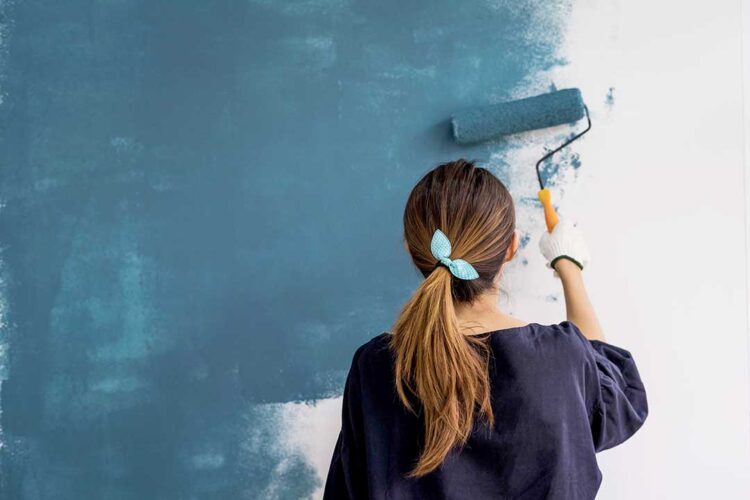 Dicas para pintar as paredes da casa sem erros