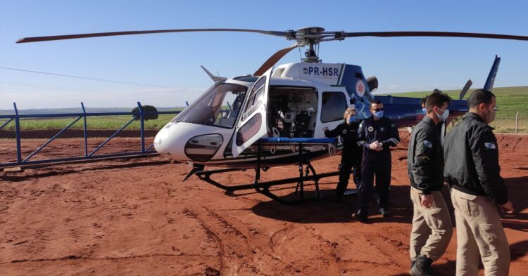 Trabalhador cai de 10 metros de altura em São Carlos do Ivaí e sofre múltiplas fraturas