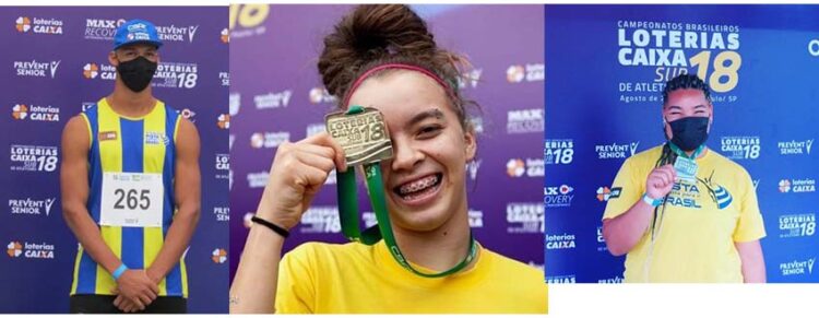 Jovens paranavaienses são medalhistas no Brasileiro Sub-18 de Atletismo