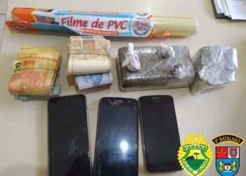 Polícia Militar apreende 637 gramas de maconha e quase R$ 7 mil em Paraíso do Norte