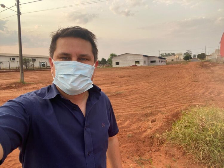 Prefeito anuncia início de obras no Parque Industrial Novo Centro