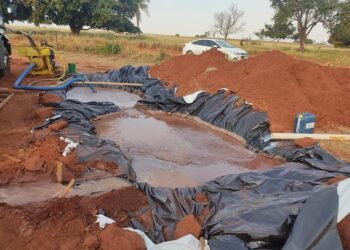 Vila Rural Nossa Senhora do Rocio recebe  poço para abastecer os moradores do local
