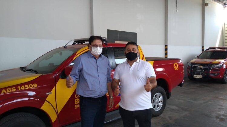 Prefeito Arapongas e vice Pio tratam da Operação Verão com comando dos Bombeiros em Paranavaí