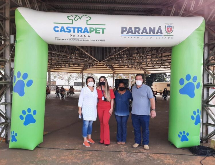 Ação em Terra Rica garante a castração de mais de 200 animais