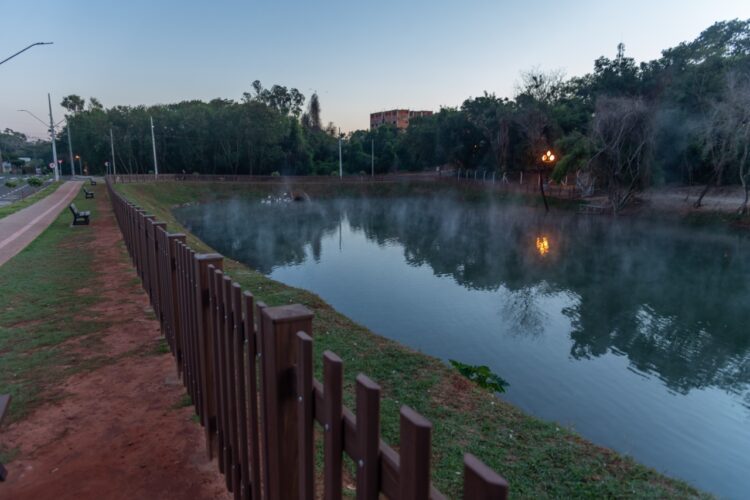 Lago do Parque Ouro Branco terá pedalinhos, anuncia a Prefeitura de Paranavaí