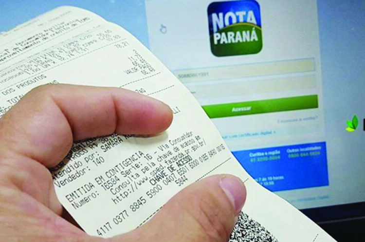 Nota Paraná libera R$ 24,4 milhões em créditos e promove sorteio na segunda-feira