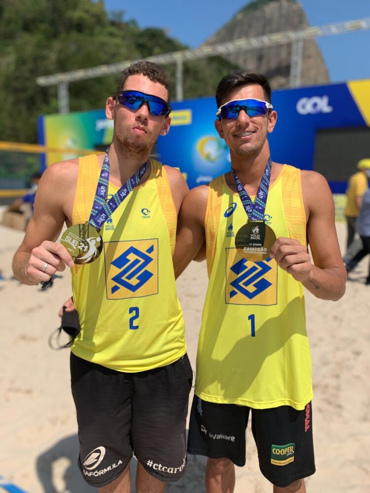 Atleta paranavaiense vence a primeira etapa  do Circuito Brasileiro de Vôlei de Praia 2021