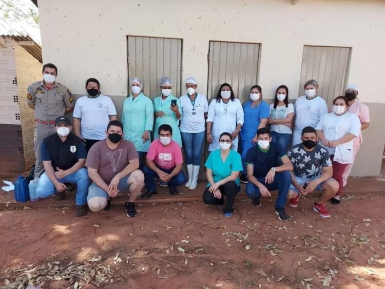 Posto de Brigada Comunitária realiza instrução  aos funcionários do Hospital Municipal