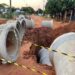 Município inicia obras de galerias pluviais na Rua Campinas
