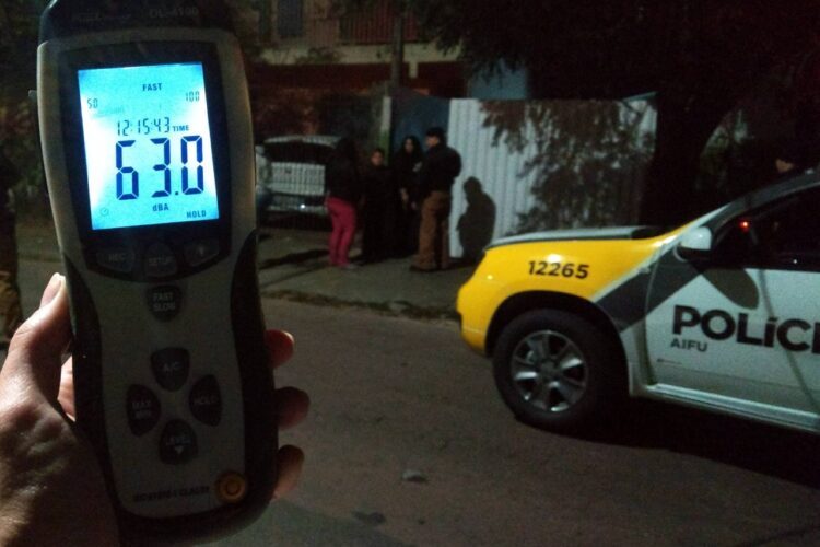 PM apreende equipamento de som por uso com volume alto e perturbação do sossego