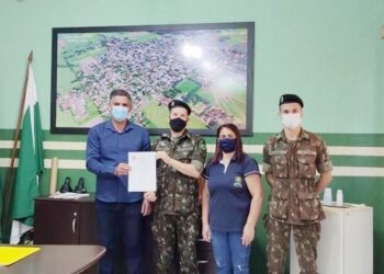 Prefeito Gilson Góis toma posse na presidência da Junta de Serviço Militar