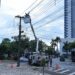 Ruptura de fiação deixa 2,4 mil domicílios sem luz em Paranavaí. Problema já foi resolvido