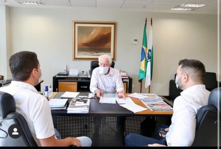 Prefeito Vico se reúne com vice-governador Darci Piana