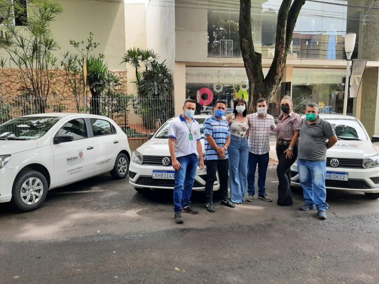 Terra Rica recebe três carros para a área da saúde