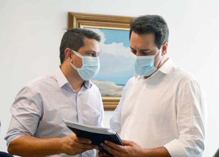 Fran Boni se reuniu com o governador Ratinho Junior