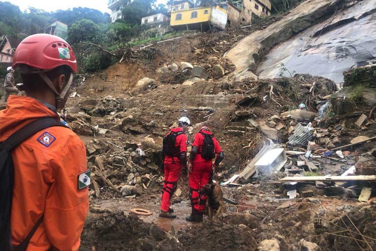Defesa Civil do Paraná auxilia em ações de resgate em Petrópolis