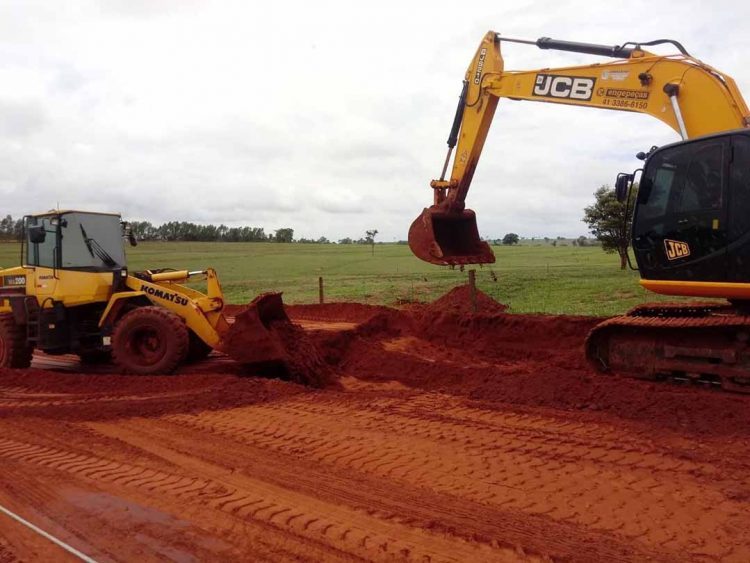 Iniciada a recuperação da estrada  de acesso à Fazenda da Mata