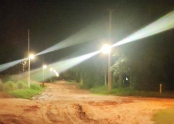 Município realiza investimentos em iluminação pública
