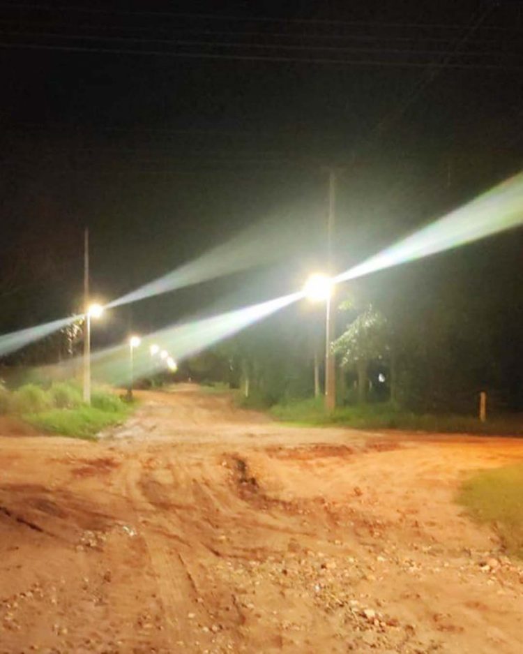 Município realiza investimentos em iluminação pública