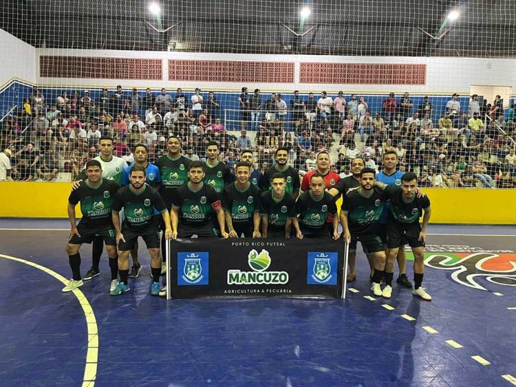Porto Rico/Mancuzo Futsal foi campeão em Cidade Gaúcha
