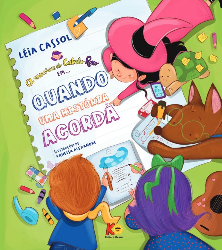 Quando uma história acorda, nasce um livro!