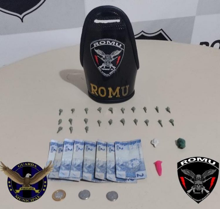 Guarda Municipal apreende crack e maconha em residência na Vila Alta