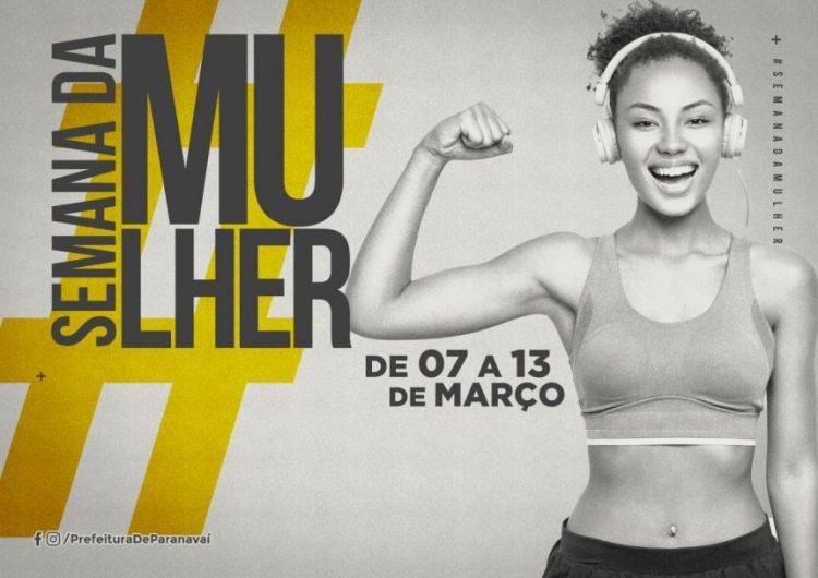 Semana da Mulher será com várias programações esportivas