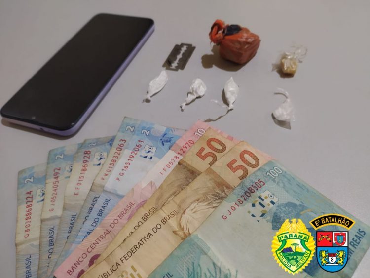 Homem é preso por tráfico de drogas em mercearia de Paranacity