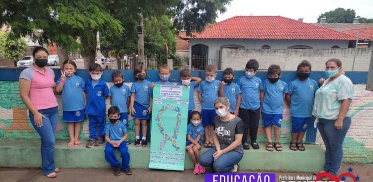 Rede municipal de ensino promoveu atividades de conscientização sobre autismo
