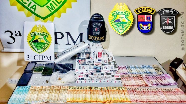 Polícia Militar apreende grande quantidade de Crack e detém mulher por tráfico drogas