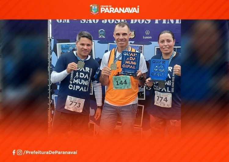 Paranavaí termina em 1º lugar na 4ª corrida  da Guarda Municipal de São José dos Pinhais