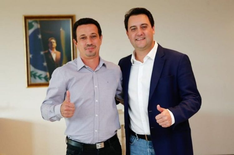 Prefeito Fabiano realizou audiência com o Governador Ratinho Júnior