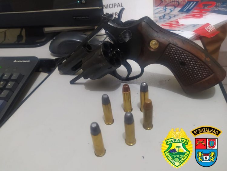 Homem é preso com arma de fogo em Paraíso do Norte