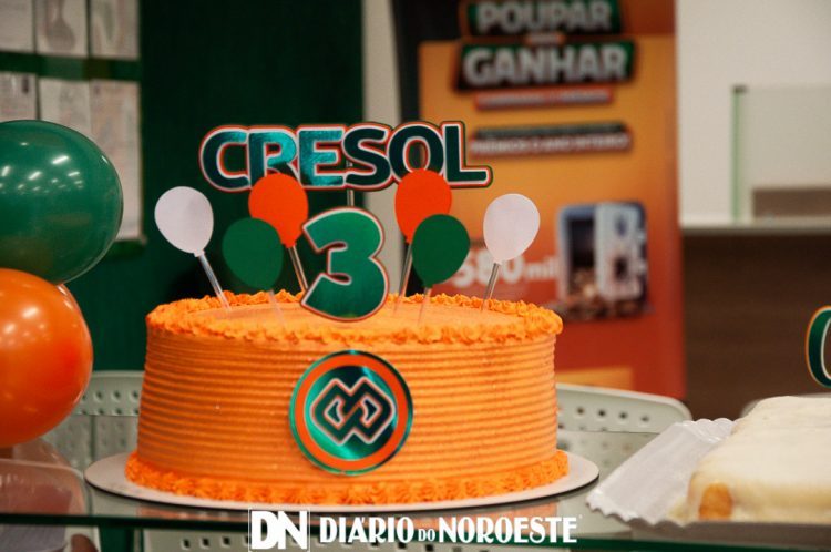 Agência da Cresol comemora três anos em Paranavaí