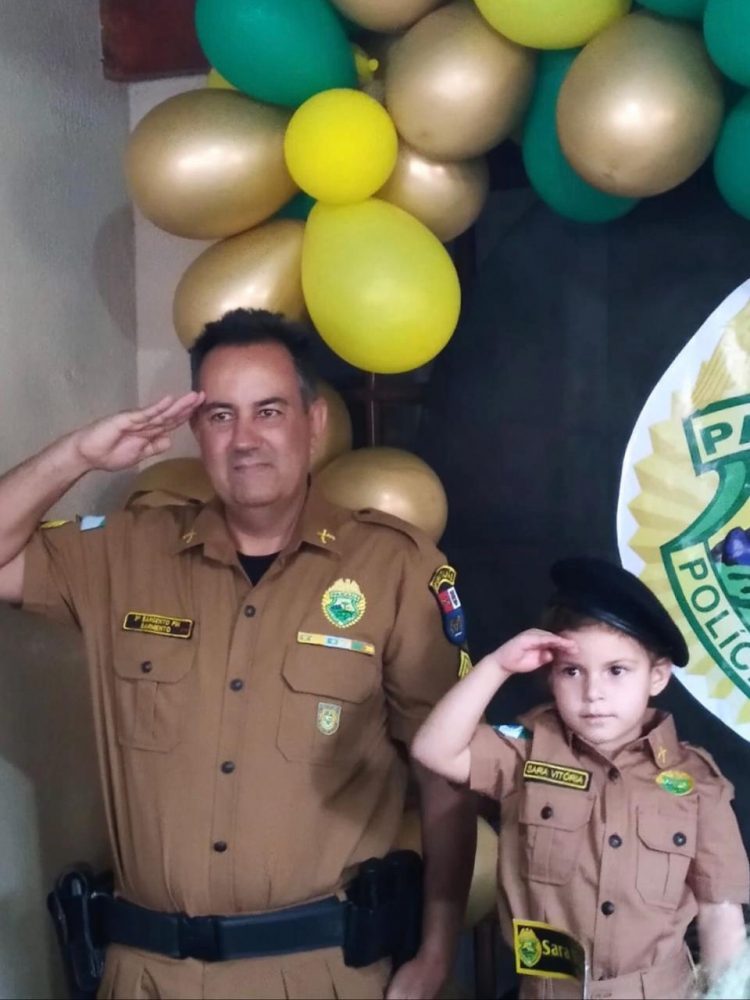 Polícia Militar realiza sonho de criança em seu aniversário