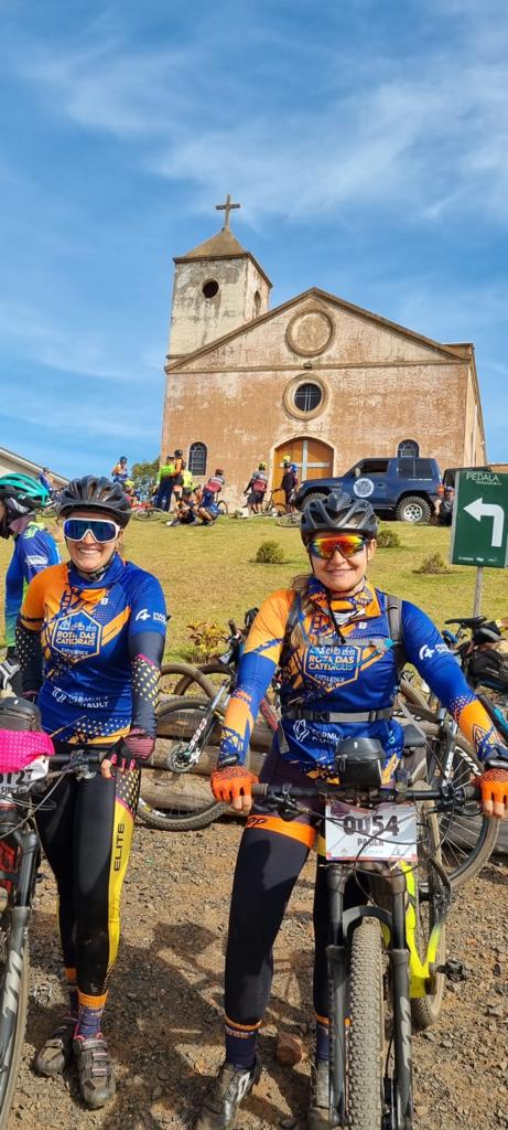 Ciclistas de Tamboara percorreram 120km na “Rota das Catedrais”