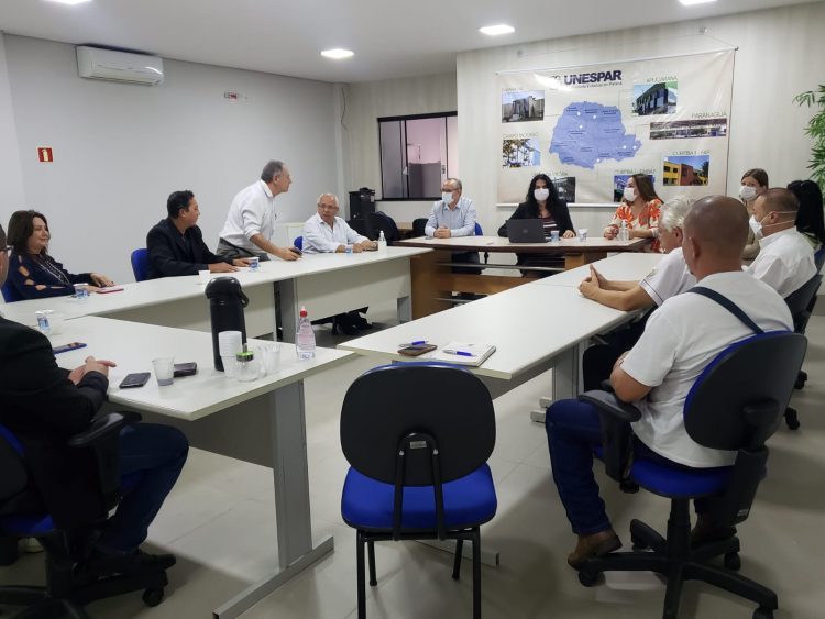 SOCIPAR discute projetos de melhorias para o Campus e abertura de concursos na Unespar