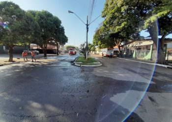 Município inicia obras de recapeamento na Avenida Ivaí