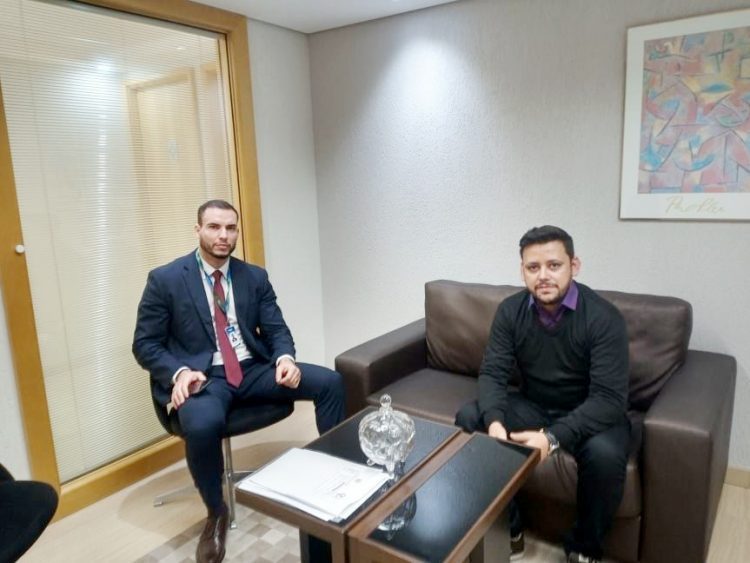 Prefeito Alex Fernandes se reúne com secretário de Segurança Pública do Paraná