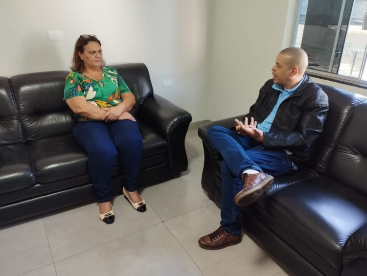 Vereadora se reúne com presidente do Sindicato dos Servidores