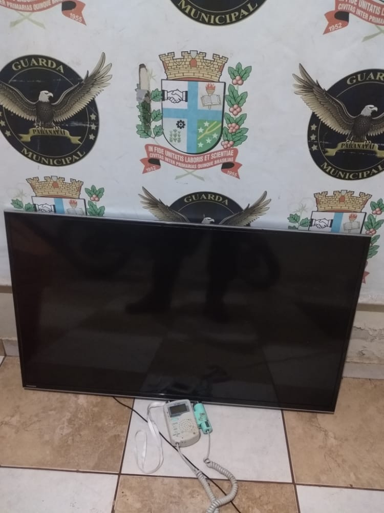 GM localiza e prende homem que furtou equipamentos de uma clínica em Paranavaí