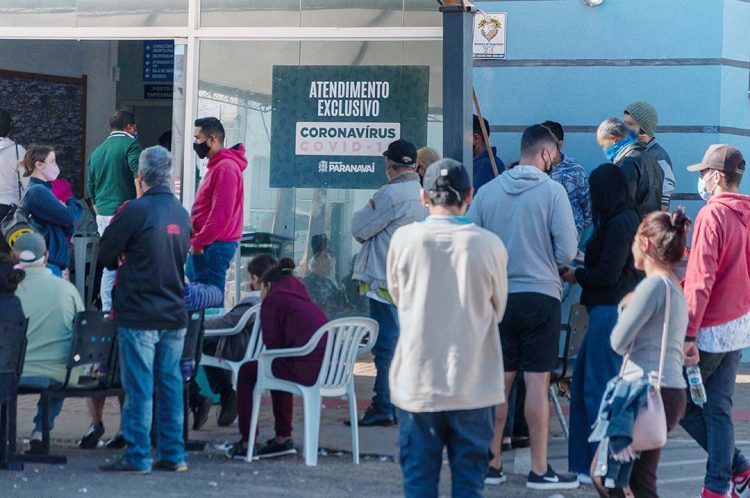 Paranavaí segue com número elevado de casos de Covid-19