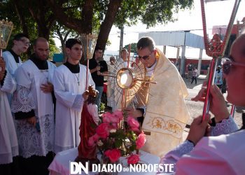 Confira a cobertura fotográfica das celebrações de Corpus Christi em Paranavaí