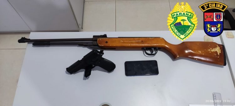 PM apreende espingarda com adolescente em Loanda