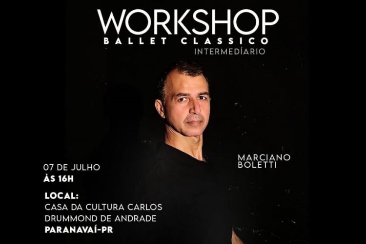 Abertas as inscrições para Oficina de Ballet Clássico com diretor do Ballet de Londrina