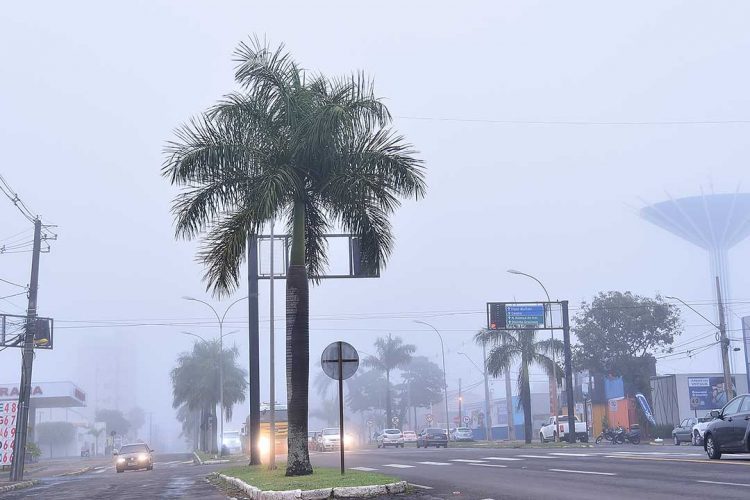 Nesta quarta-feira, Paranavaí segue com temperaturas amenas e sensação de frio