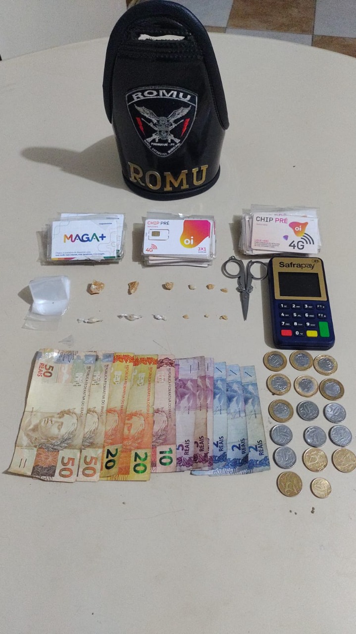 Guarda Municipal apreende 11 pedras de crack no jardim Progresso